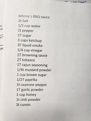 BBQ Sauce