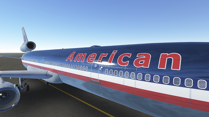 American Airlines MD-11 livery error - Support - Infinite