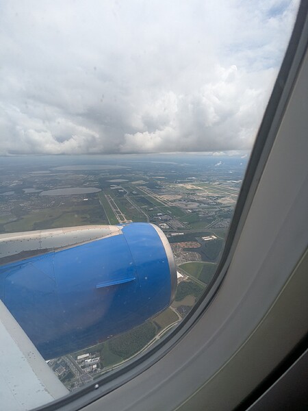 My home airport from like 3,000 above it