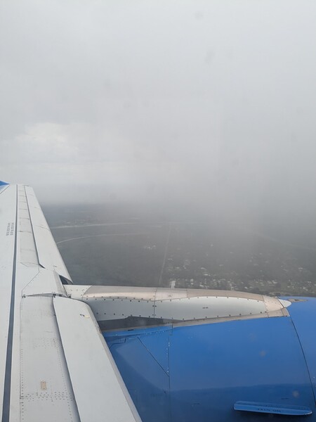 Overcast on final to SFB