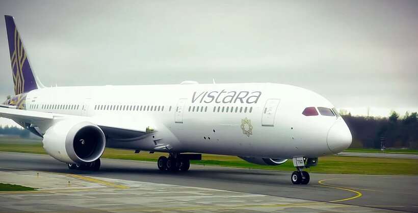 Vistara Takes Delivery Of Its First Boeing 787-9 Dreamliner