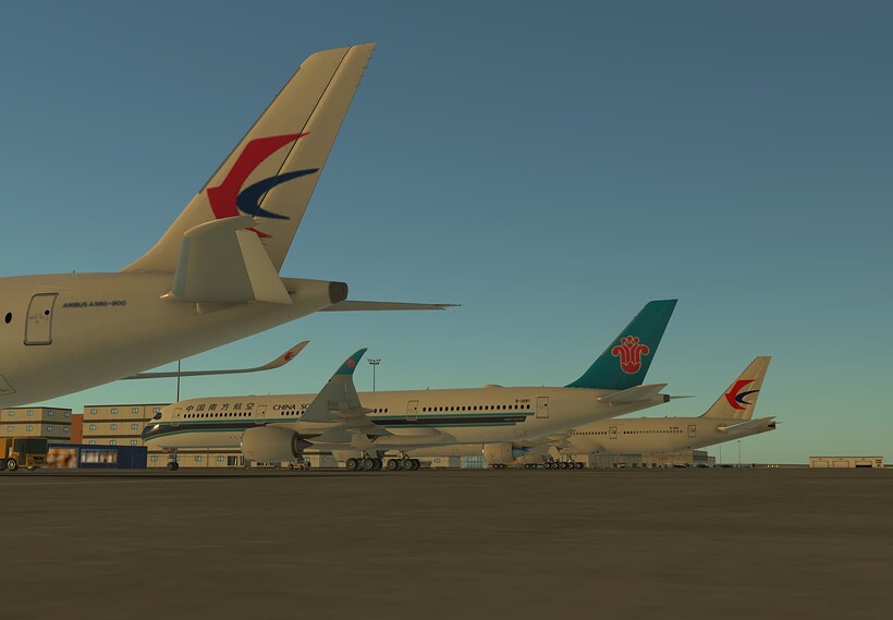 The only China Southern Airline painting among us