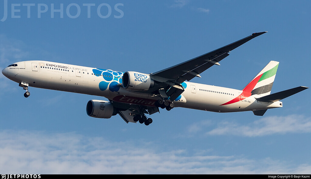 Emirates B777 and A380 Expo 2020 liveries - Features