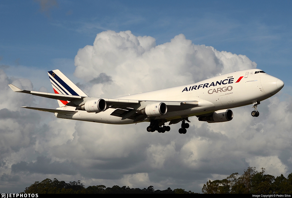 45cm迫力 1/150 B747-400 AIR FRANCE ボーイング（Air France