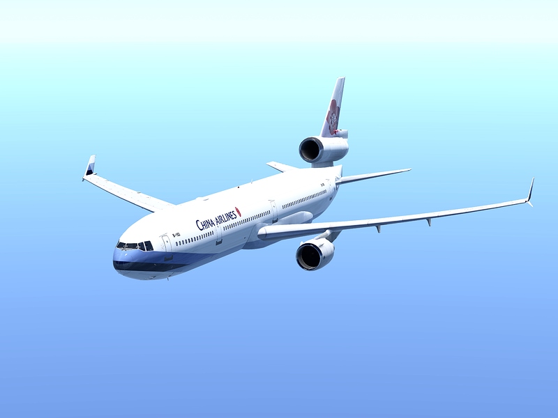 航空機・ヘリコプター CHINA AIRLINES RadioControlled FUN PLANE China Airlines Airliner Remote Control Toy