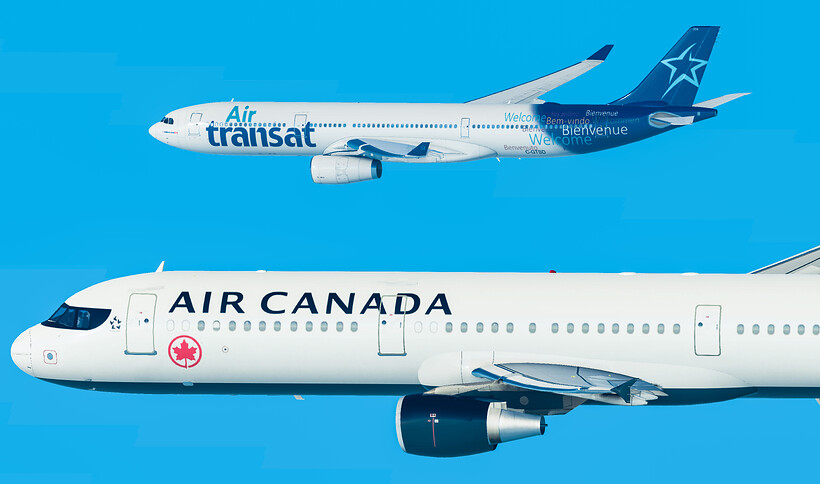 Toronto to São Paulo (Air Canada A321) - Screenshots and