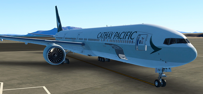VHHH-YSSY // Boeing B777-300ER // Cathay Pacific