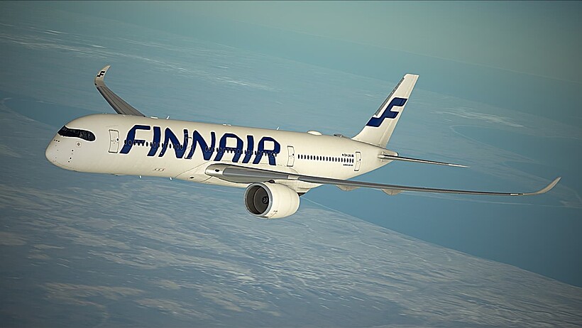 Flying over Bering Sea