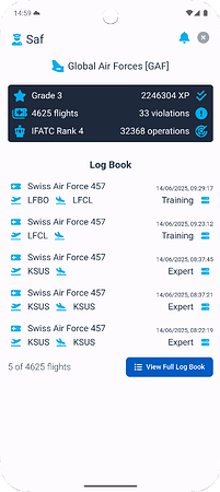 user logbook