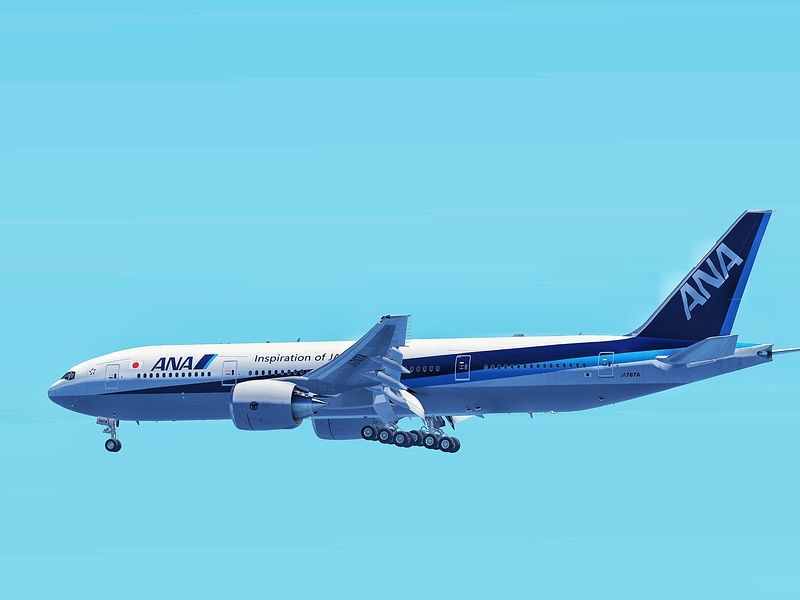 ANA 777-300 HELLO 2020 JET 1/200（Ana boeing 777 airport