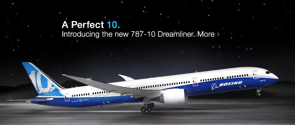 B787-10 now have 4 Landing Gear instead of 6 after the