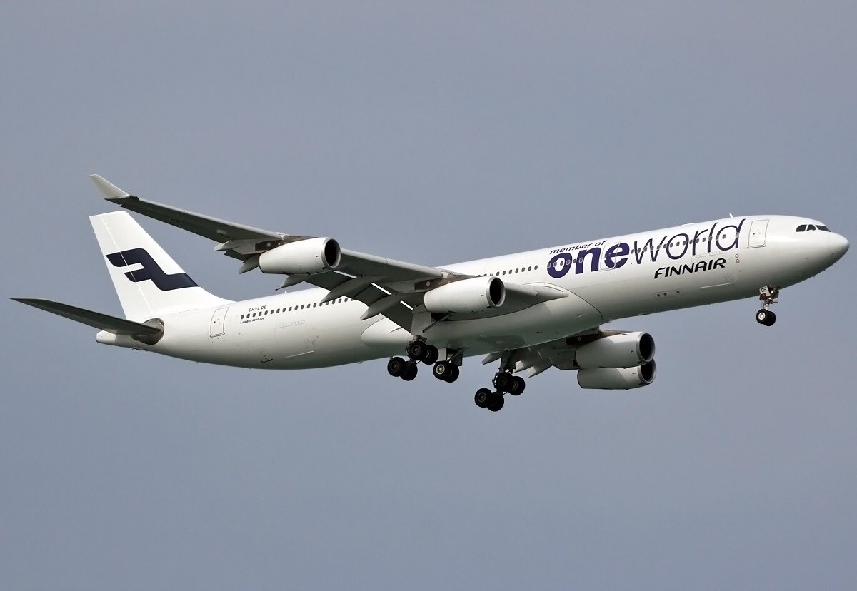 その他 Finnair Airbus A340 1/400oneworld Finnair Airbus A340-300 OH-LQE One World Phoenix PH10548