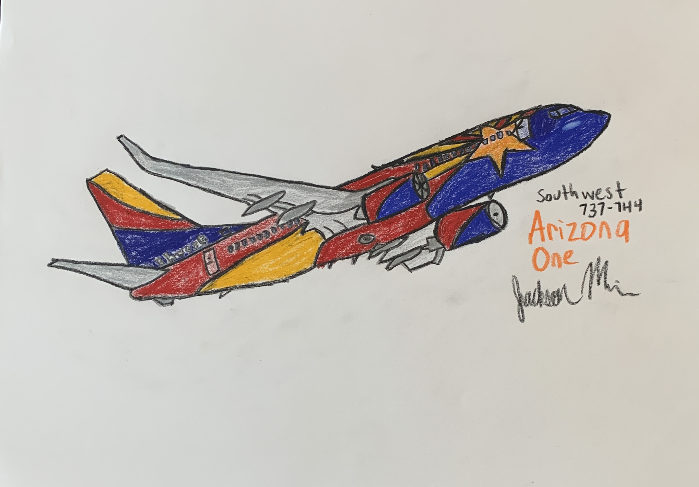 Southwest Airlines Boeing 737-7H4 