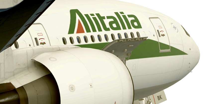 航空機・ヘリコプター Alitalia BOEING777-200 Alitalia Boeing 777-200 for FSX