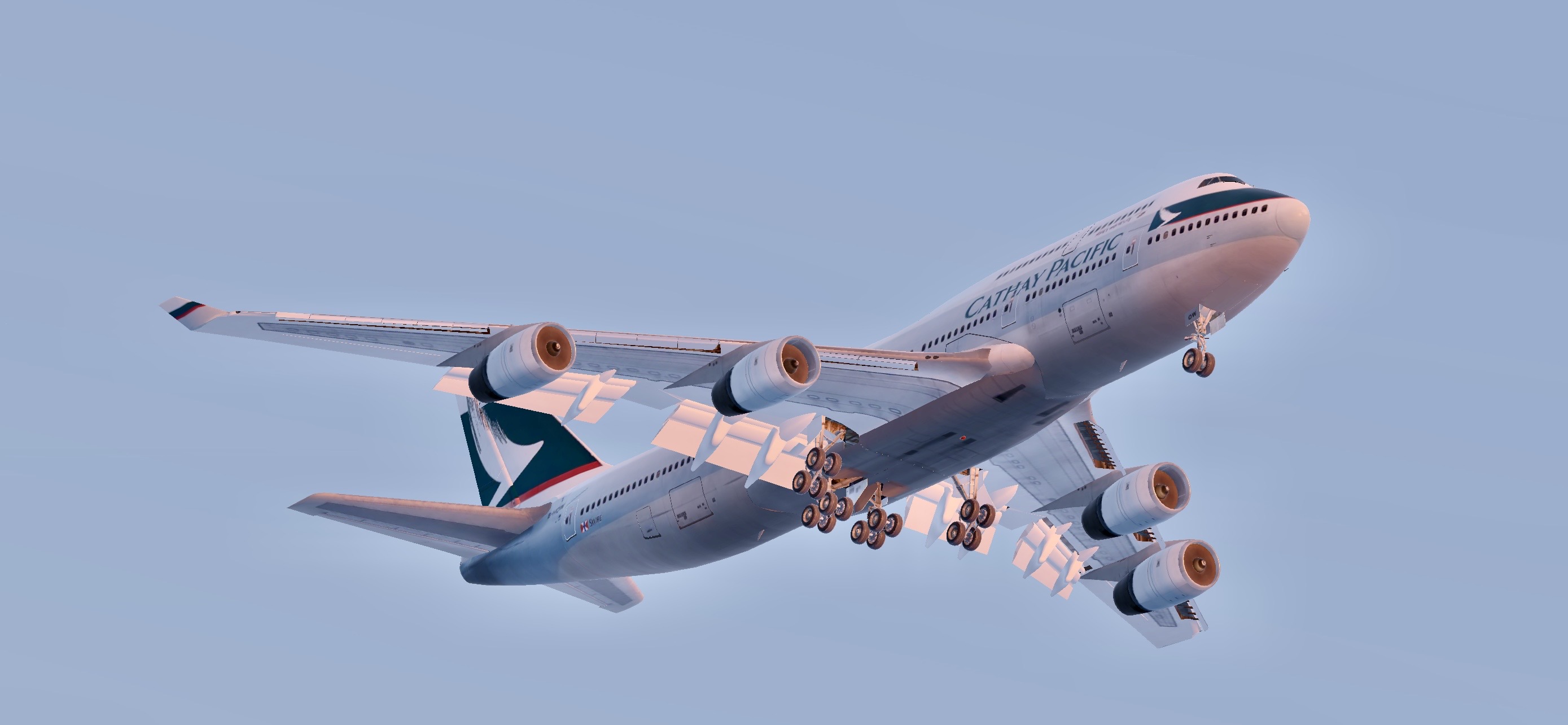 The Underrated Cathay 747-400 Landing at Kai Tak - Screenshots and
