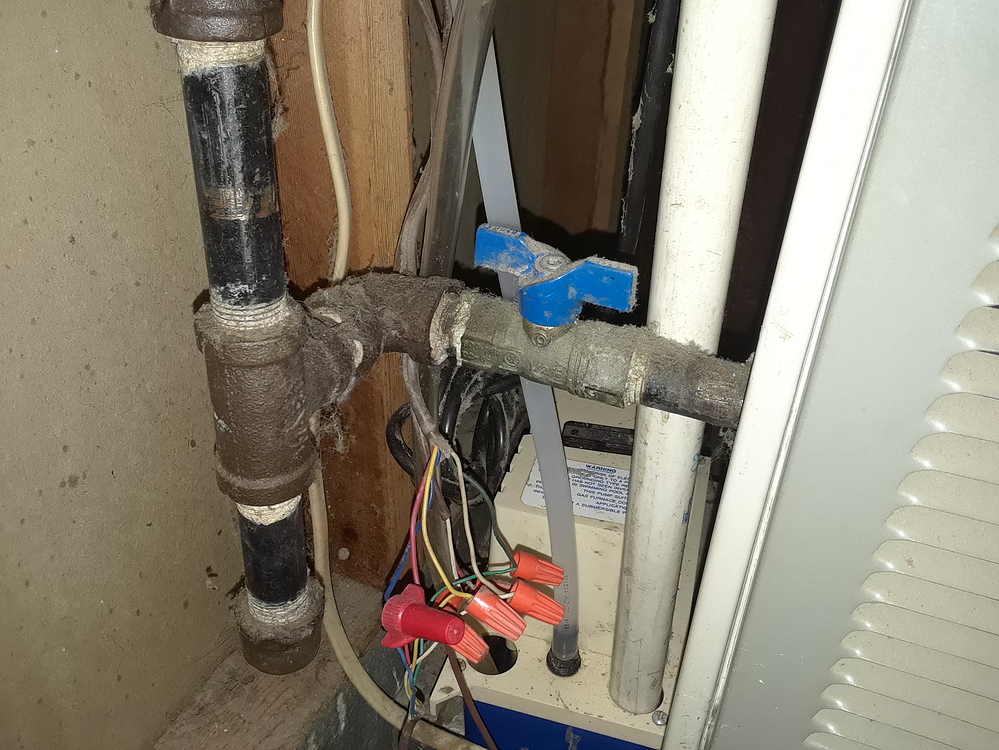 Gas Shut Off Valve location for furnace and Hot Water Tank Inspecting