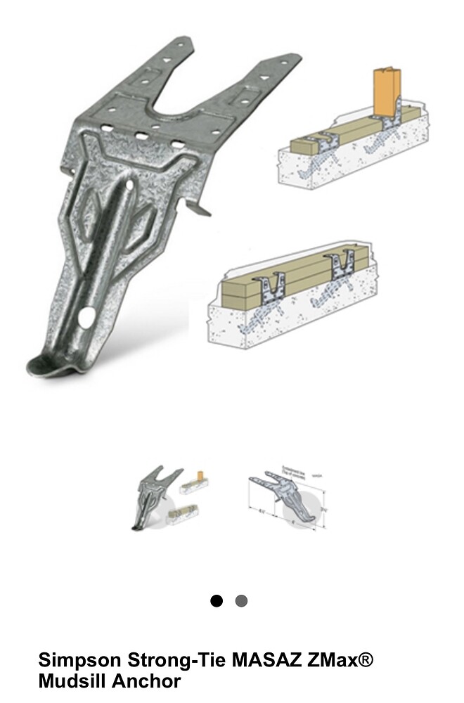 Sill plate attachment to foundation? Structural Inspections