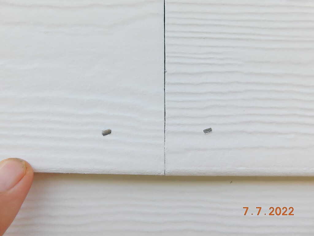 Hardie siding fasteners Exterior Inspections InterNACHI®️ Forum