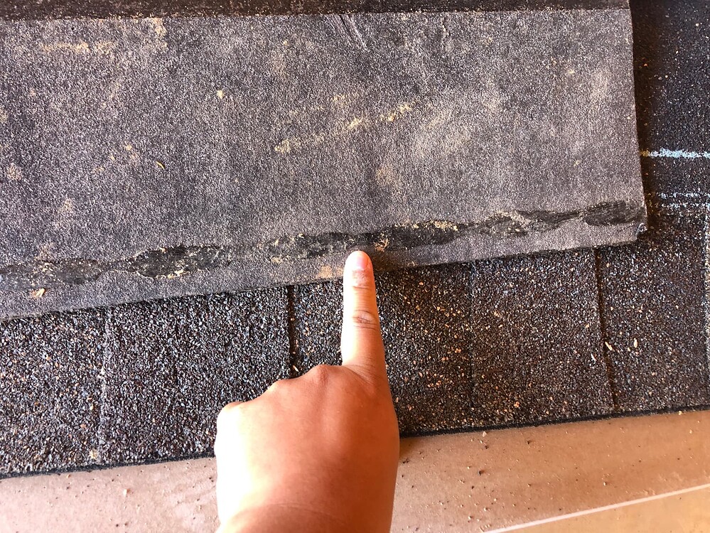 Uneven shingle installation Roofing Inspections InterNACHI®️ Forum