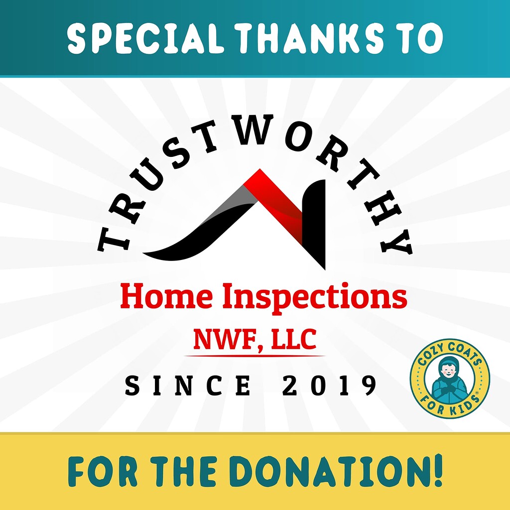 Special thanks to Larry Paulk of Trustworthy Home Inspections of NWF