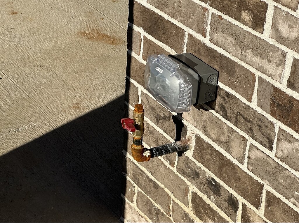 Gas Stubout Directly Below Electrical Outlet InterNACHI®️ Forum