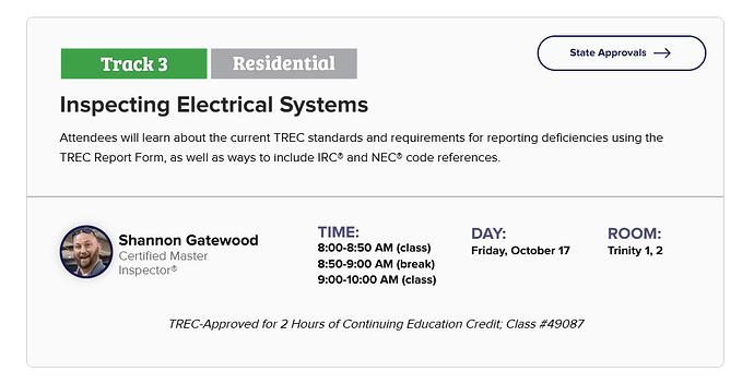 2025 Dallas Con- Inspecting Electrical Systems