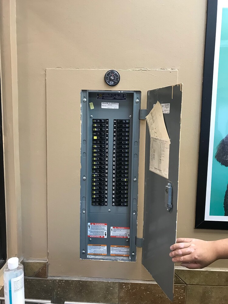 Panelboard cover vs. Dead front Electrical Inspections InterNACHI®️