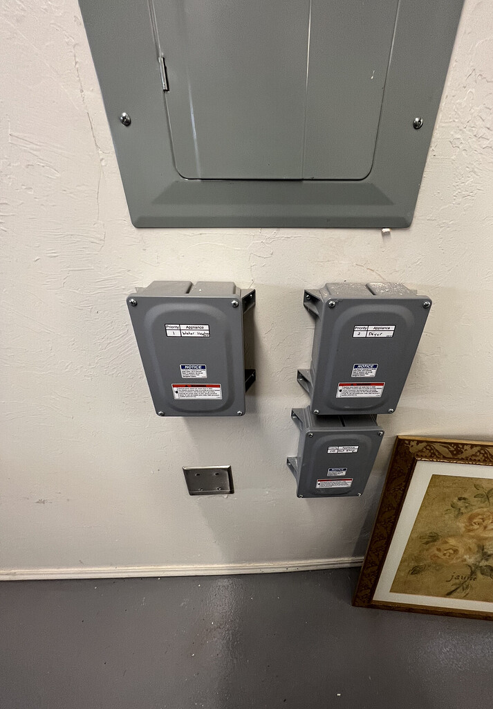 Junction boxes below main panel InterNACHI®️ Forum