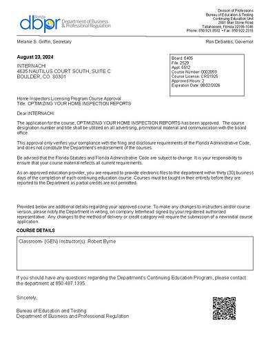 2024 FL - OPTIMIZING YOUR HOME INSPECTION REPORTS