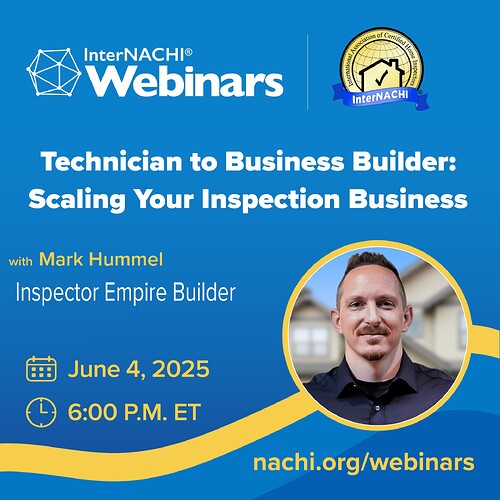 Technician to Business Builder Scaling Your Inspection Business