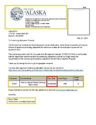 2024-2026 AK CE Approval- How to Inspect Private Drinking Water Wells