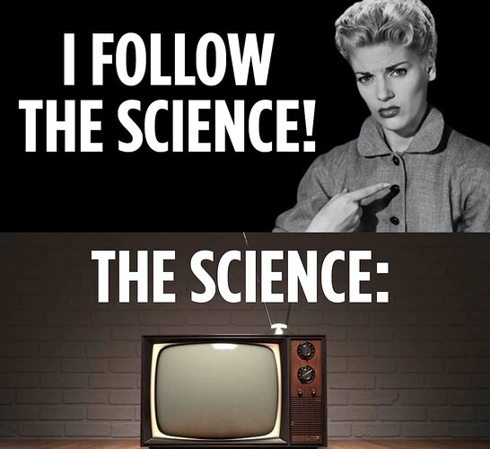 follow the science