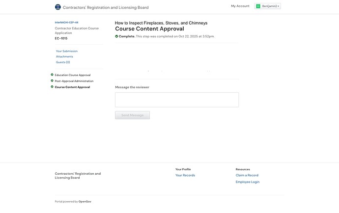 2025 Continuous Approval HI CE Webinar - How to Inspect Fireplaces, Stoves, and Chimneys