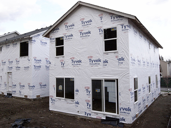 Housewrap has been installed.jpg