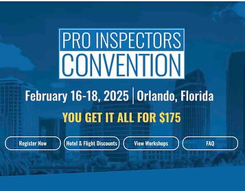 home inspection convention