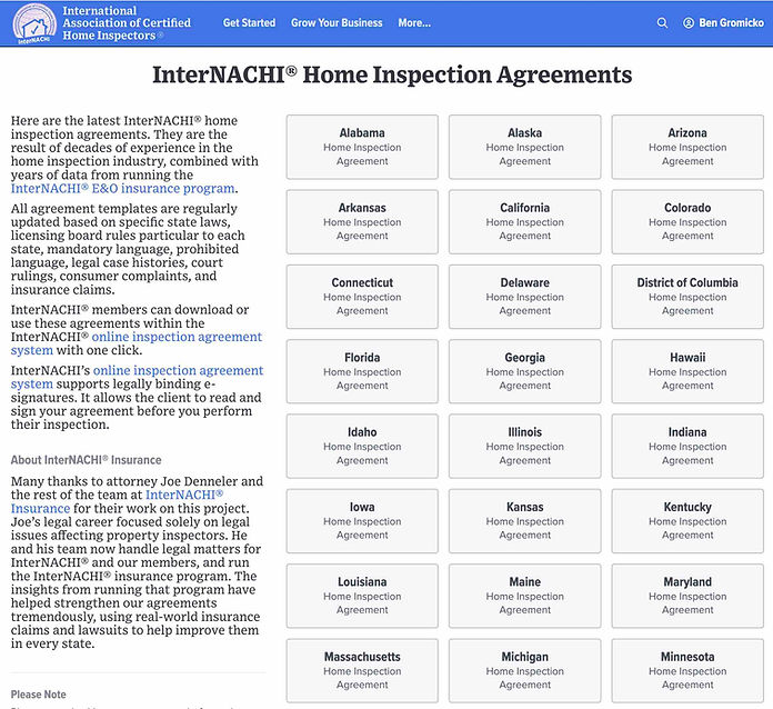 State Inspection Agreements