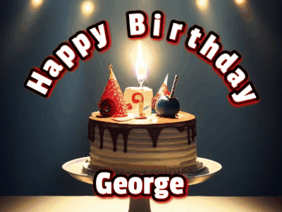 Happy Birthday George GIF 25