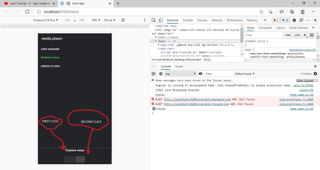 1 button missing, 2 buttons without icon - Ionic Framework - Ionic Forum