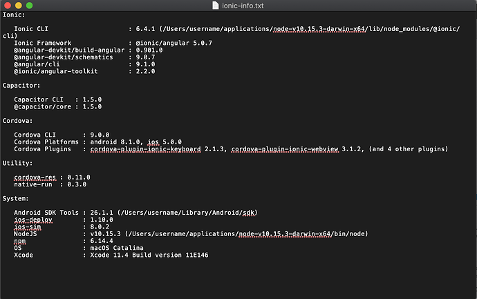 ionic-info