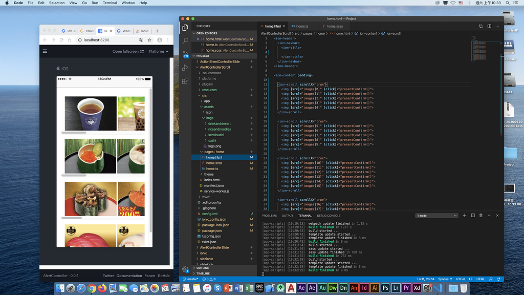 Auto-scroll repeat images - ionic-v3 - Ionic Forum