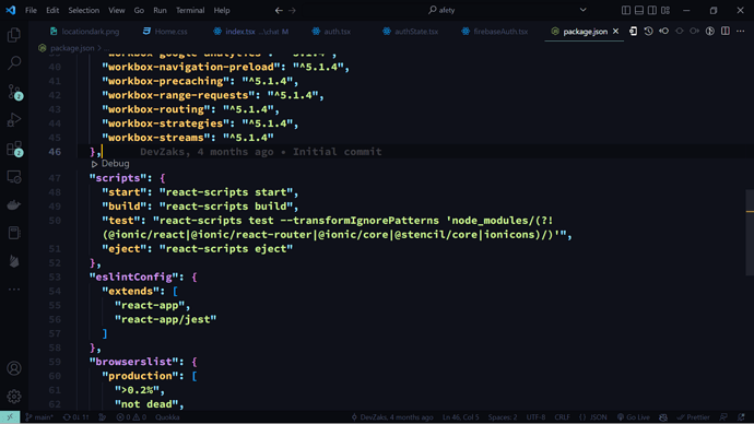 Ionic React Test Fails: Error Probably Due To Transformignorpattern - Ionic  React - Ionic Forum