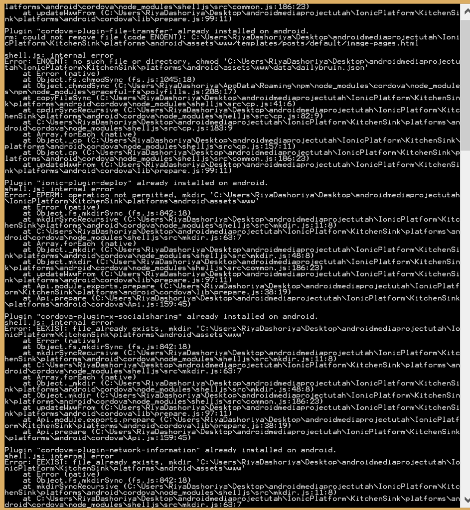 Android build succeeded but app stopped working - ionic-v1 - Ionic Forum