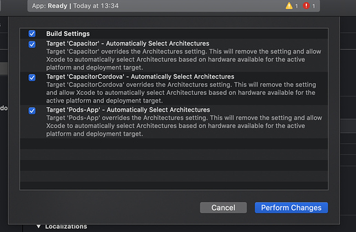 Xcode build failed (ionic, Vue, Capacitor) - Ionic Vue - Ionic Forum