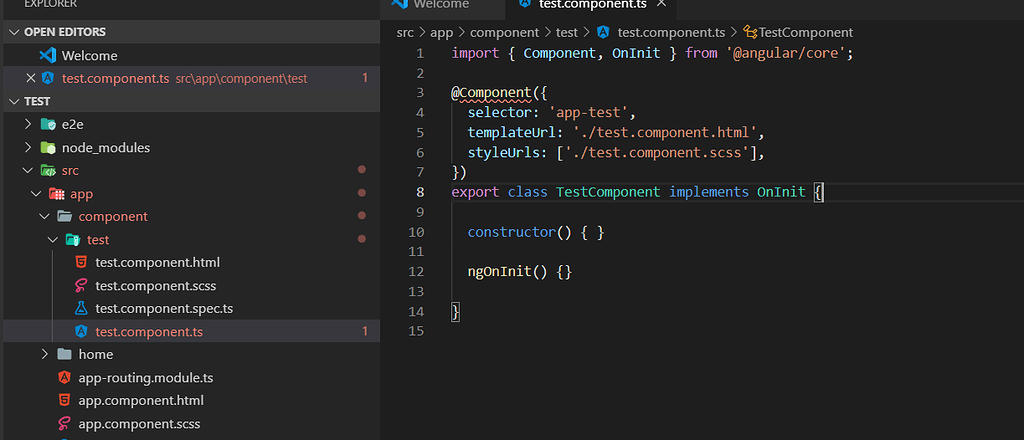 Unable to generate component - ionic-v3 - Ionic Forum