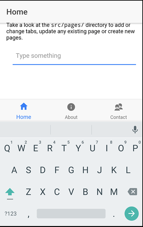Keyboard pushes the footer (tabs) up on Android - ionic-v3 - Ionic Forum