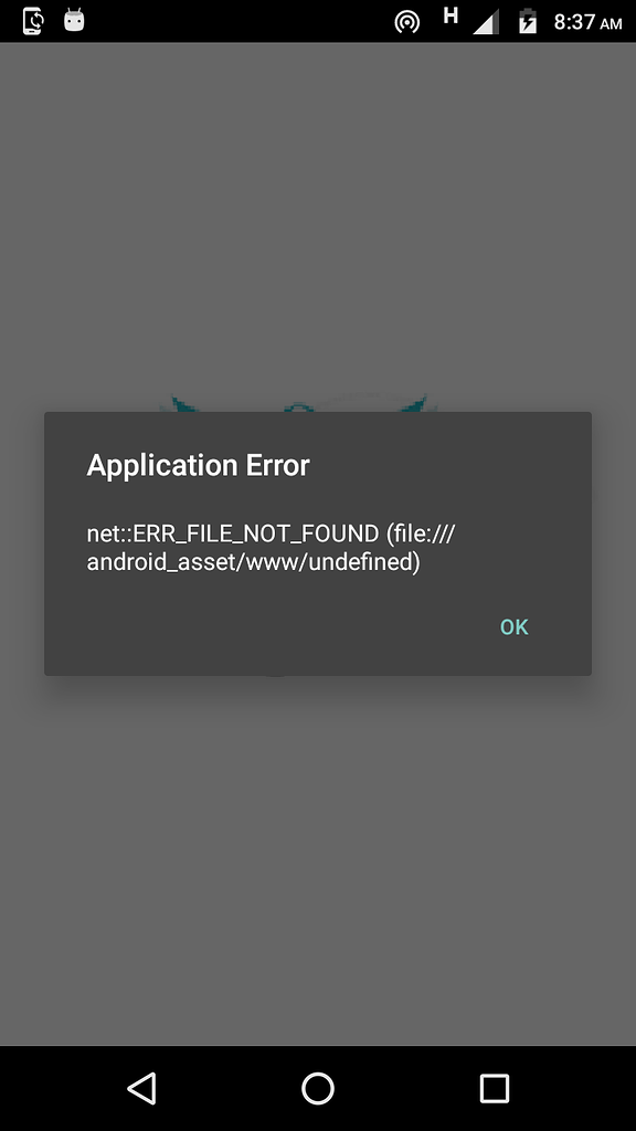 Application error while integrating app browser - ionic-v3 - Ionic Forum