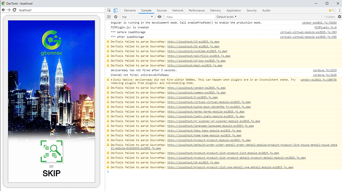 Function get of storage not working on real device - Ionic Native ...