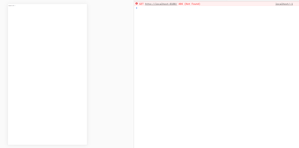Cannot Get/ error when serve and other error on build - Ionic Angular ...