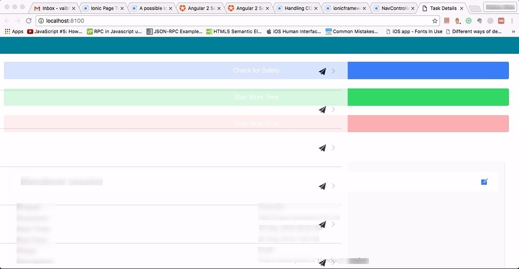 Ionic Page Transition slide right-to-left and slide-left-to-right ...