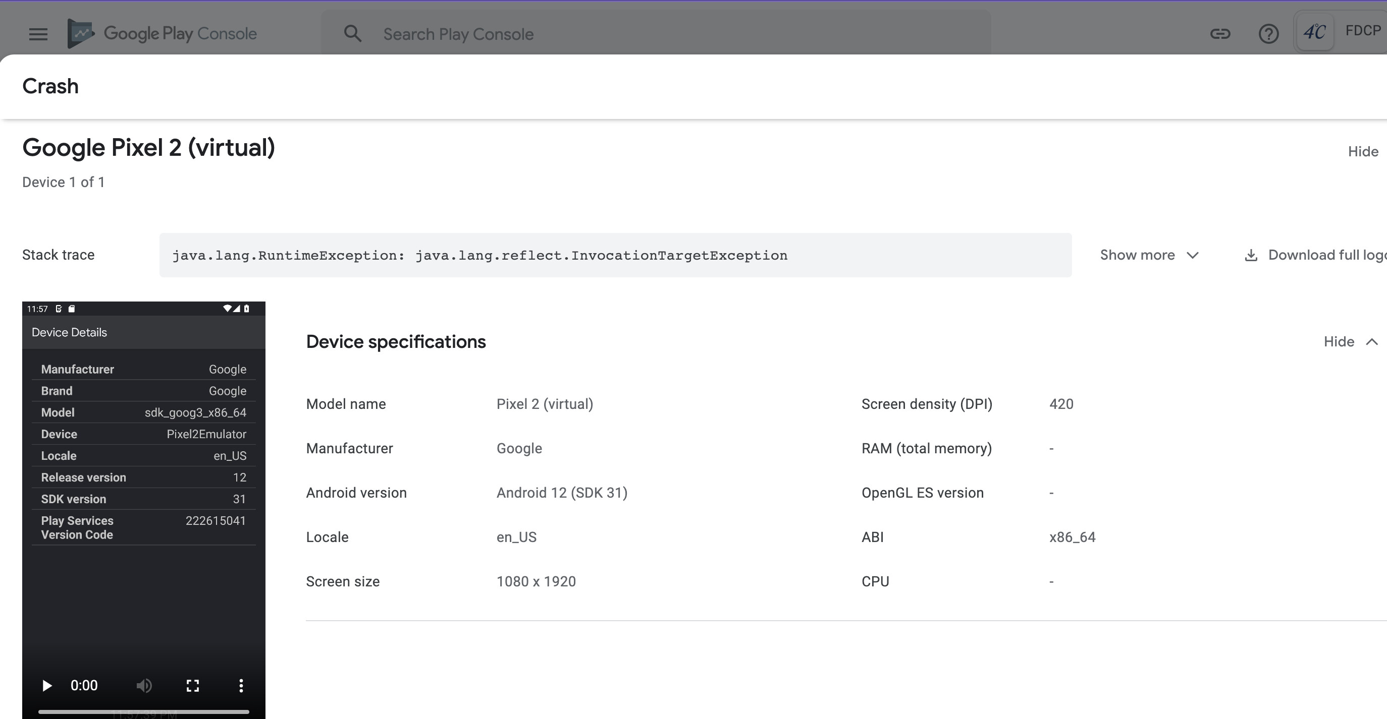 Crash: After releasing to googlePlay - Capacitor - Ionic Forum